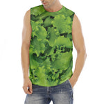 Salad Vegetable Print Men's Fitness Tank Top
