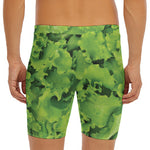 Salad Vegetable Print Men's Long Boxer Briefs
