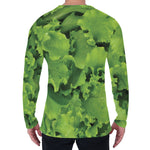 Salad Vegetable Print Men's Long Sleeve T-Shirt