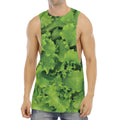 Salad Vegetable Print Men's Muscle Tank Top