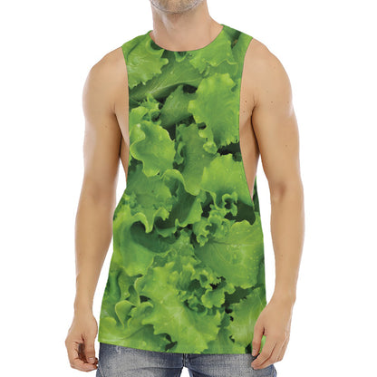 Salad Vegetable Print Men's Muscle Tank Top