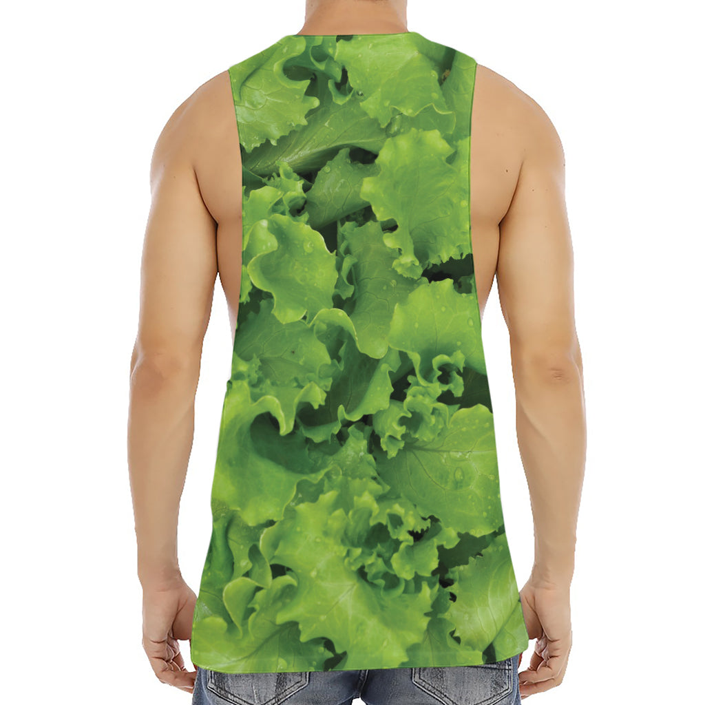 Salad Vegetable Print Men's Muscle Tank Top