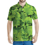 Salad Vegetable Print Men's Polo Shirt