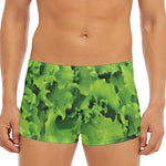 Salad Vegetable Print Men's Short Boxer Briefs