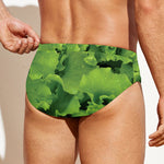 Salad Vegetable Print Men's Swim Briefs
