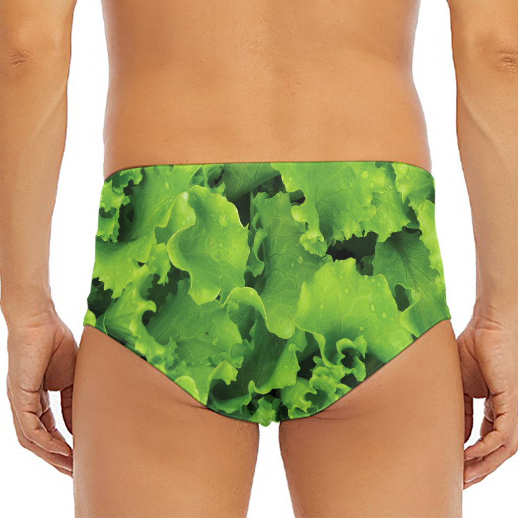 Salad Vegetable Print Men's Triangle Swim Briefs