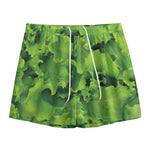 Salad Vegetable Print Mesh Shorts