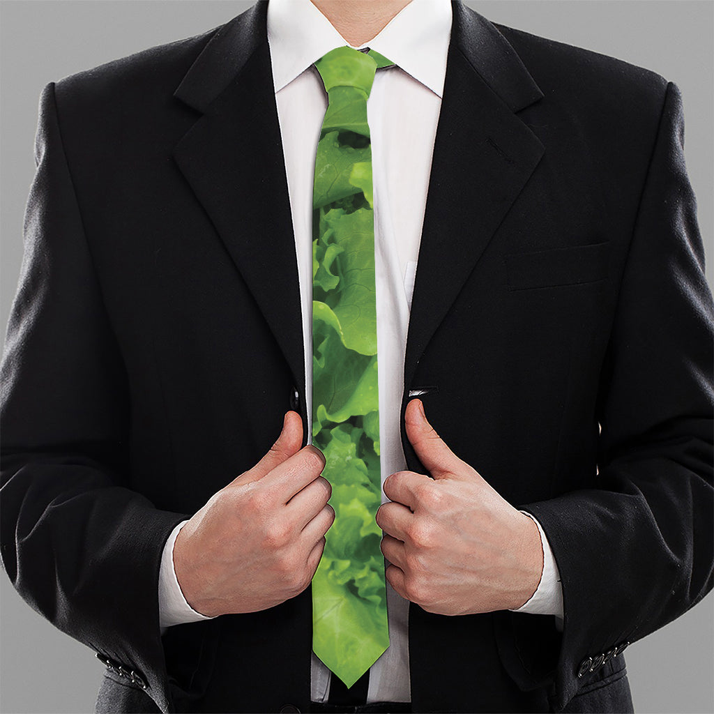 Salad Vegetable Print Necktie