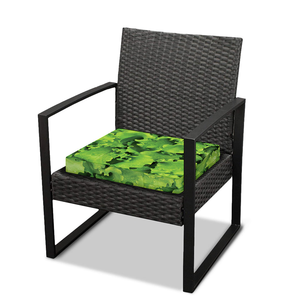 Salad Vegetable Print Outdoor Seat Cushion Cover