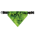 Salad Vegetable Print Over The Collar Dog Bandana