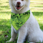 Salad Vegetable Print Over The Collar Dog Bandana