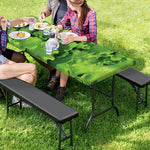Salad Vegetable Print Picnic Table Cover