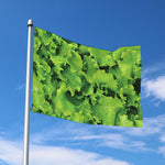 Salad Vegetable Print Polyester Flag