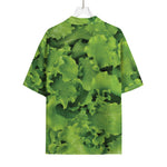 Salad Vegetable Print Rayon Hawaiian Shirt