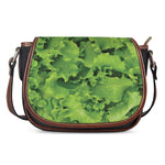 Salad Vegetable Print Saddle Bag