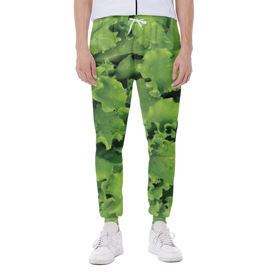 Salad Vegetable Print Scuba Joggers