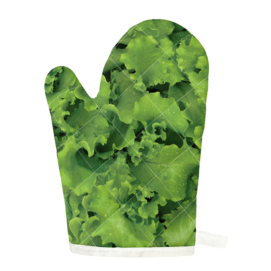 Salad Vegetable Print Single Oven Mitt