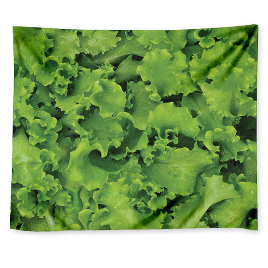 Salad Vegetable Print Tapestry
