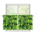 Salad Vegetable Print Tier Curtains
