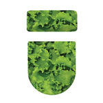Salad Vegetable Print Toilet Lid And Tank Cover Set