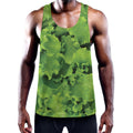 Salad Vegetable Print Men's Workout Tank Top