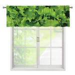 Salad Vegetable Print Window Valance