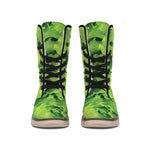 Salad Vegetable Print Winter Boots