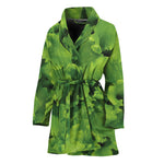Salad Vegetable Print Women's Bathrobe