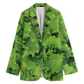 Salad Vegetable Print Women's Cotton Blazer