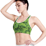 Salad Vegetable Print Women's Sports Bra