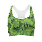 Salad Vegetable Print Women's Sports Bra