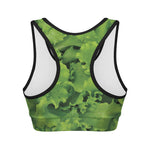 Salad Vegetable Print Women's Sports Bra