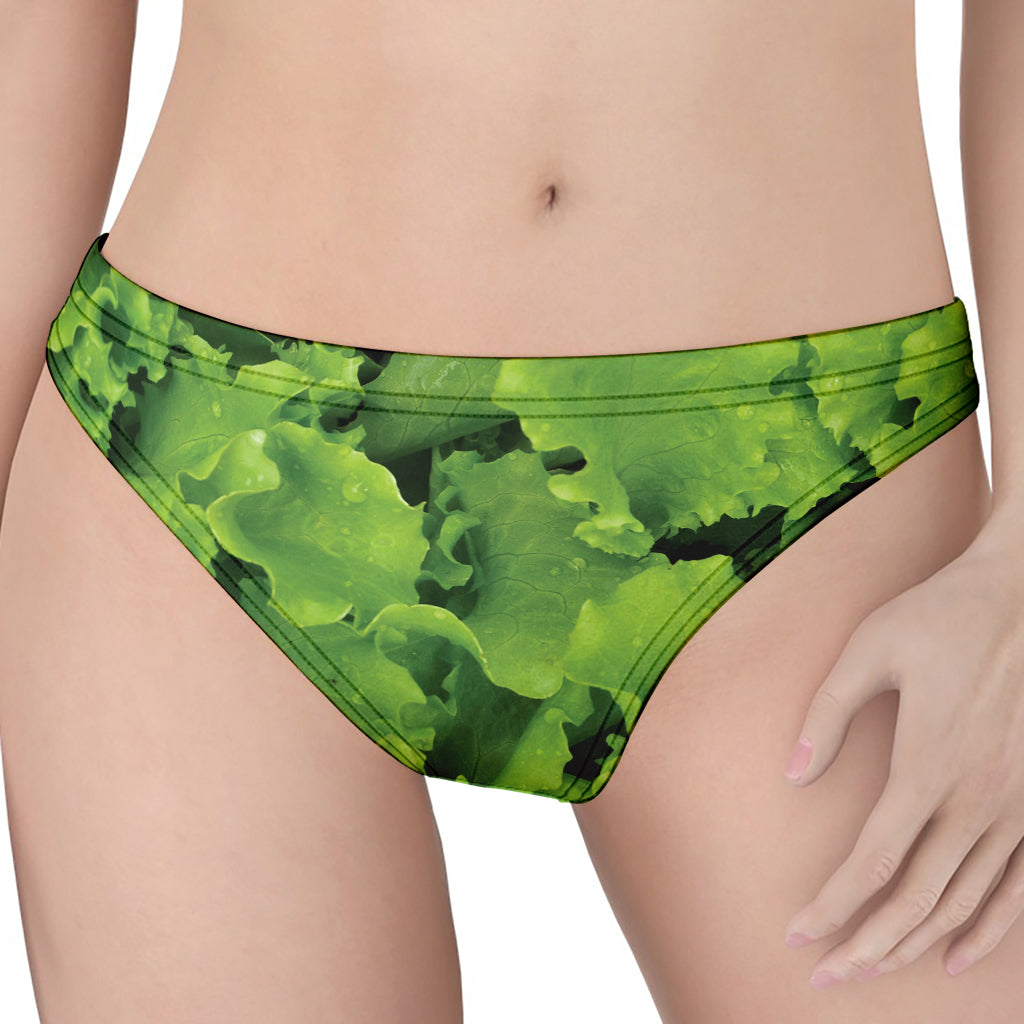 Salad Vegetable Print Women's Thong