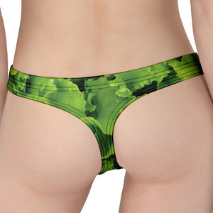 Salad Vegetable Print Women's Thong