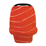 Salmon Artwork Print Baby Seat Cover