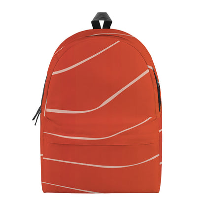 Salmon Artwork Print Backpack
