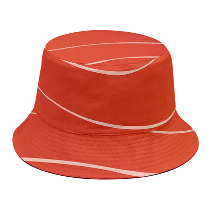 Salmon Artwork Print Bucket Hat