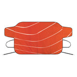 Salmon Artwork Print Car Windshield Snow Cover