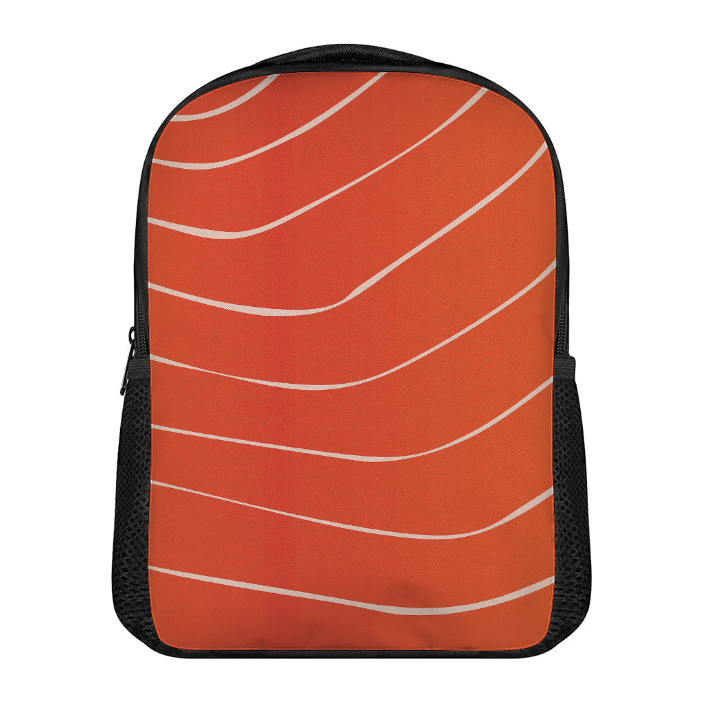 Salmon Artwork Print Casual Backpack