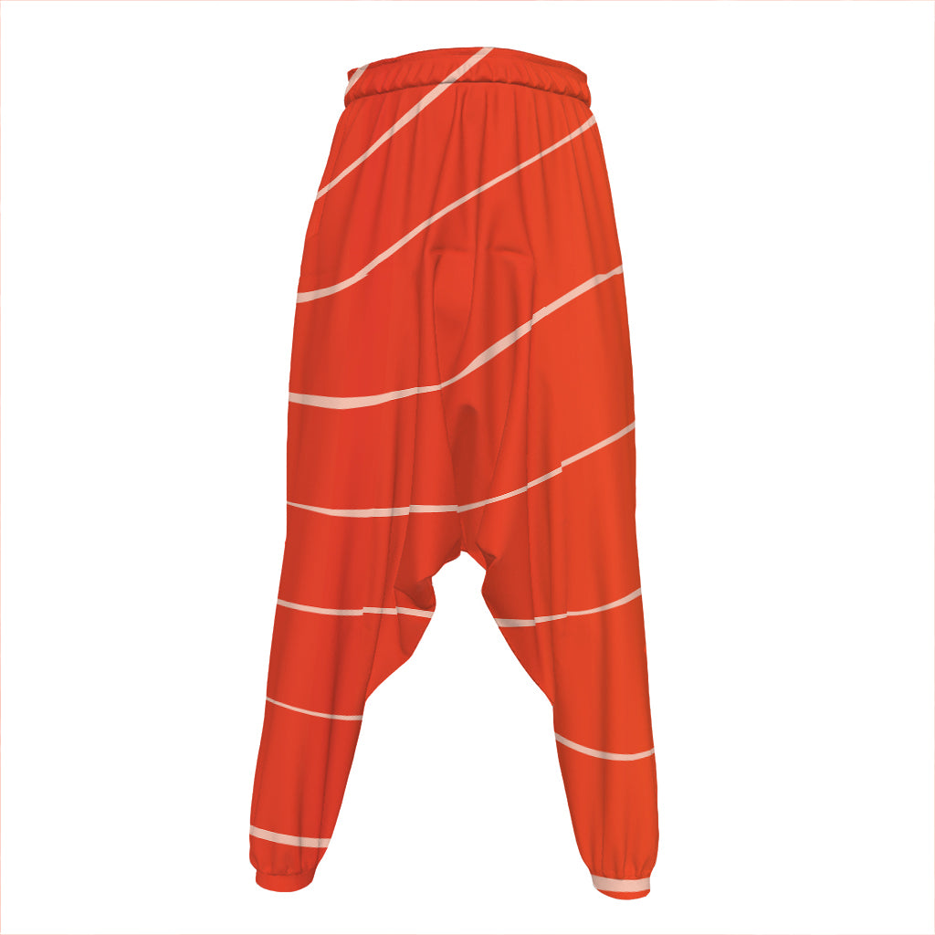Salmon Artwork Print Hammer Pants