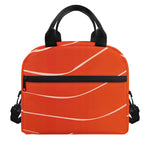 Salmon Artwork Print Insulated Lunch Bag