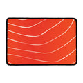 Salmon Artwork Print Kitchen Mat