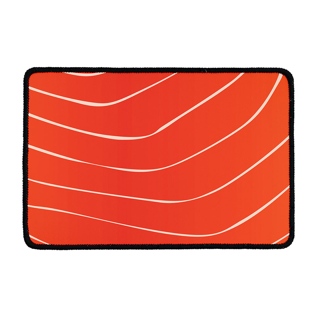 Salmon Artwork Print Kitchen Mat