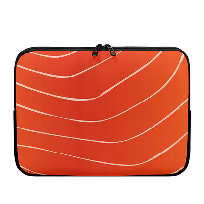 Salmon Artwork Print Laptop Sleeve