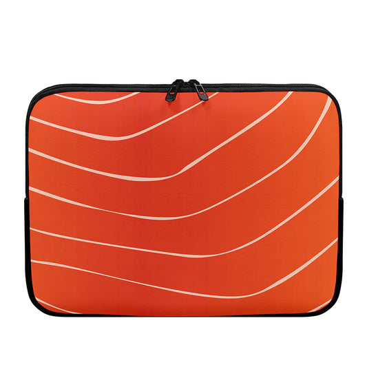 Salmon Artwork Print Laptop Sleeve