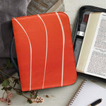 Salmon Artwork Print Leather Bible Cover