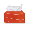 Salmon Artwork Print Leather Tissue Box Cover