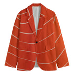 Salmon Artwork Print Men's Blazer