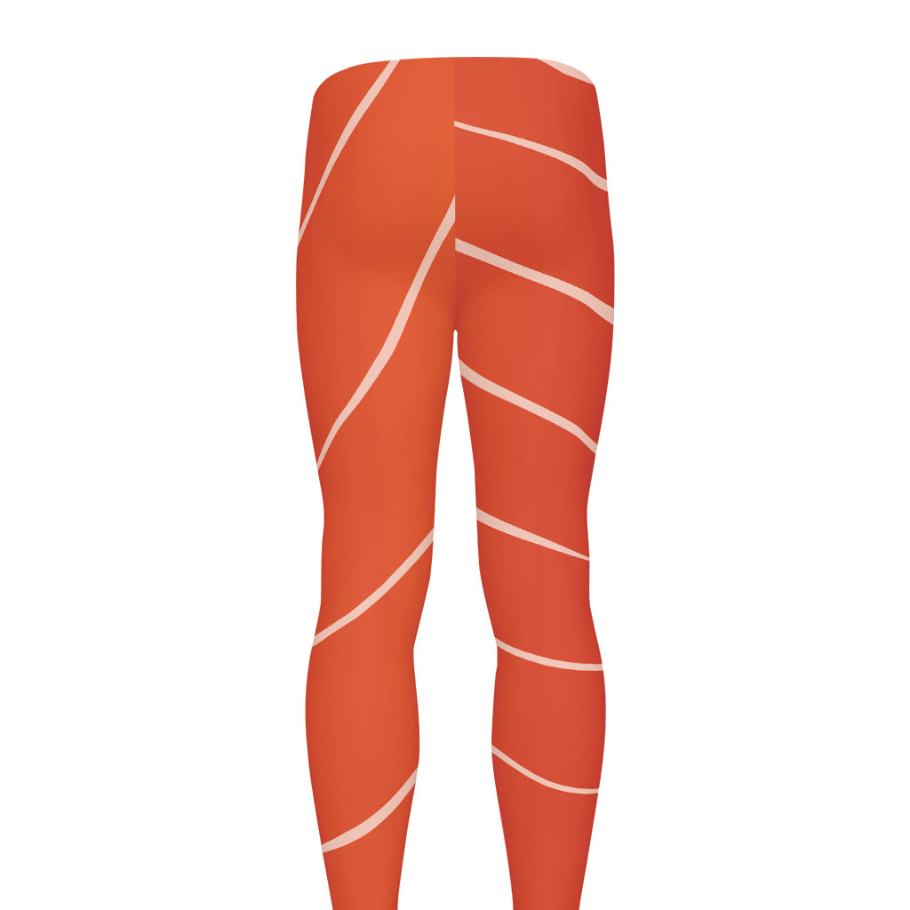 Salmon Artwork Print Men's leggings