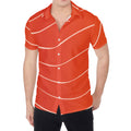 Salmon Artwork Print Men's Shirt